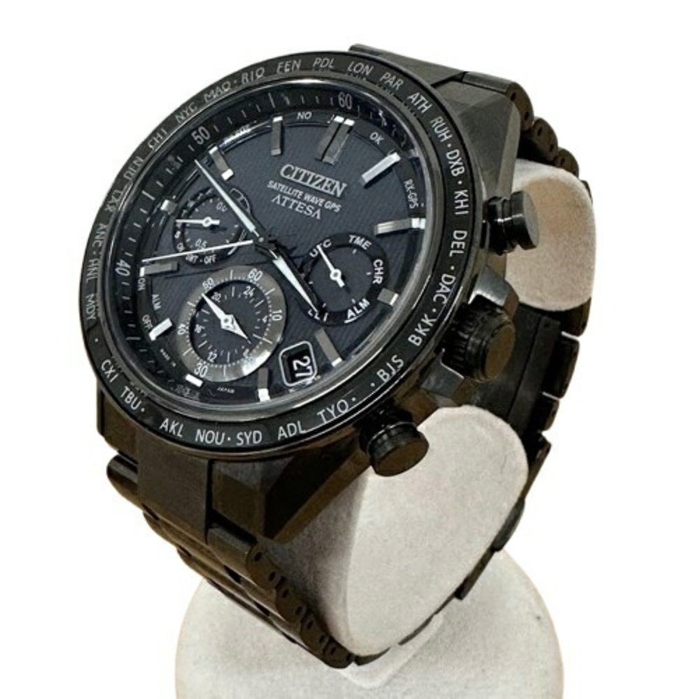 CITIZEN ATTESA Actline Satellite Wave Eco-Drive Radio Controlled Watch CC4055...